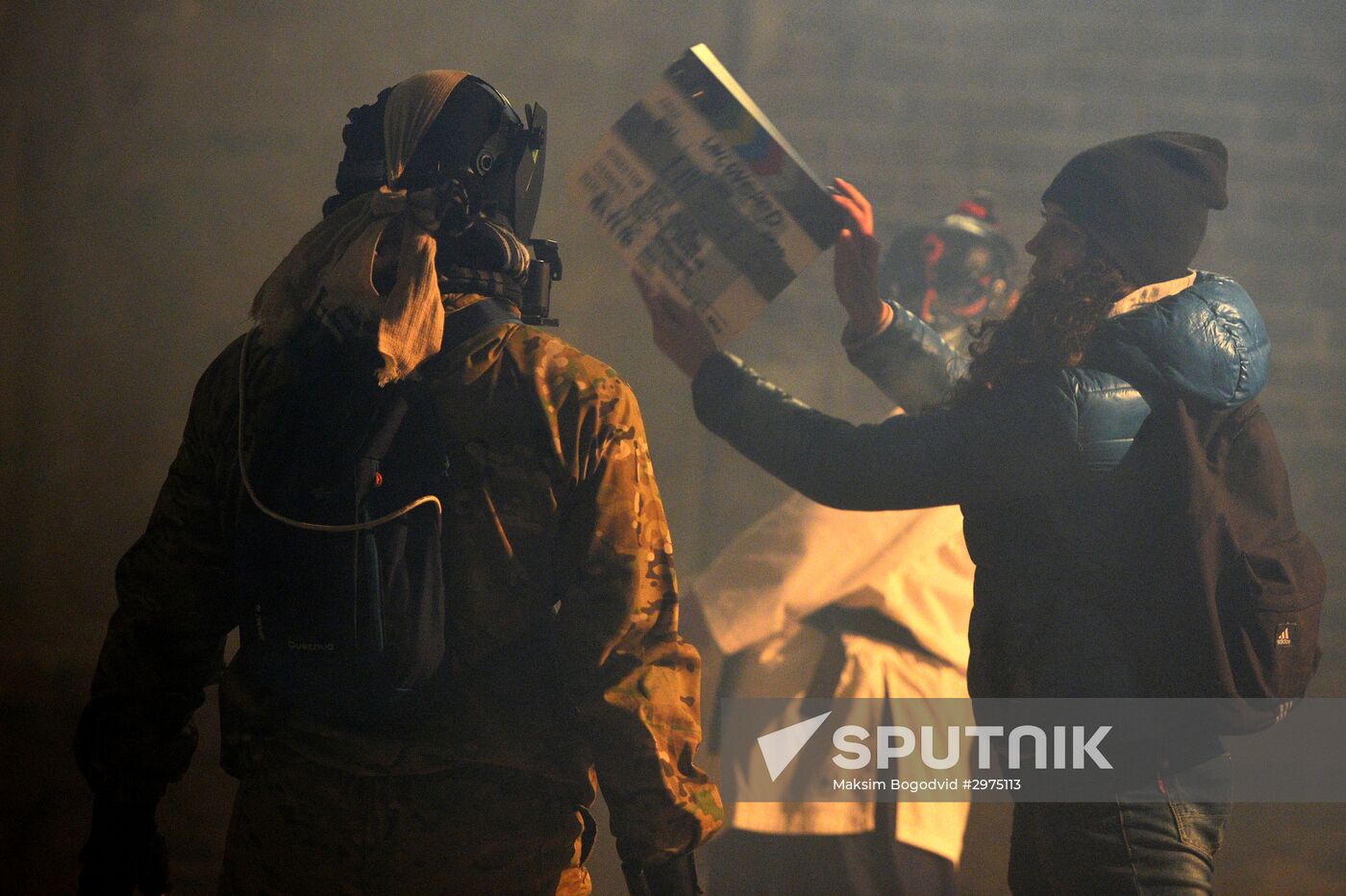 Actors on set of Russian interactive movie Uncovered in Kazan