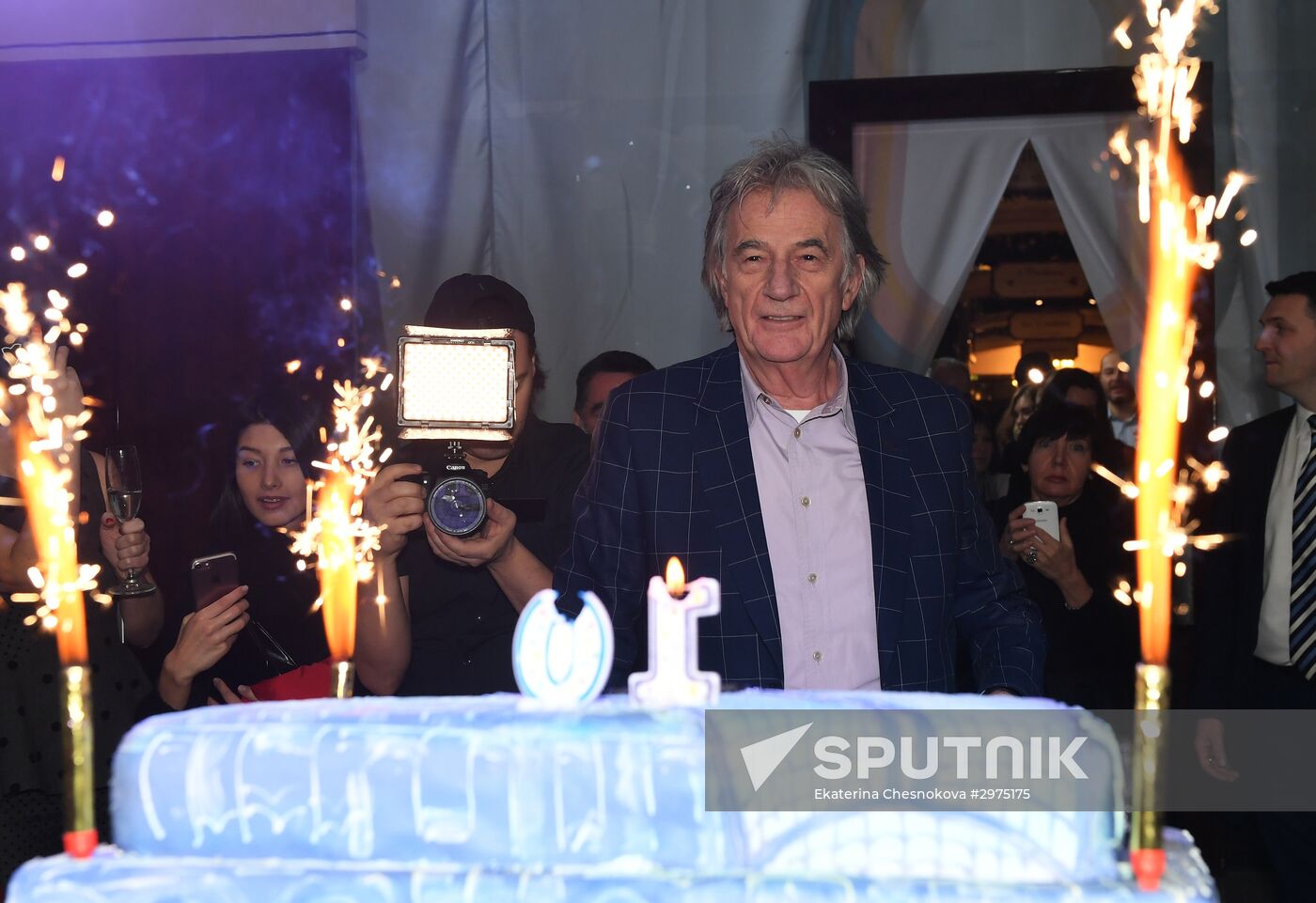 Anniversary of first Paul Smith store opening at Moscow's GUM