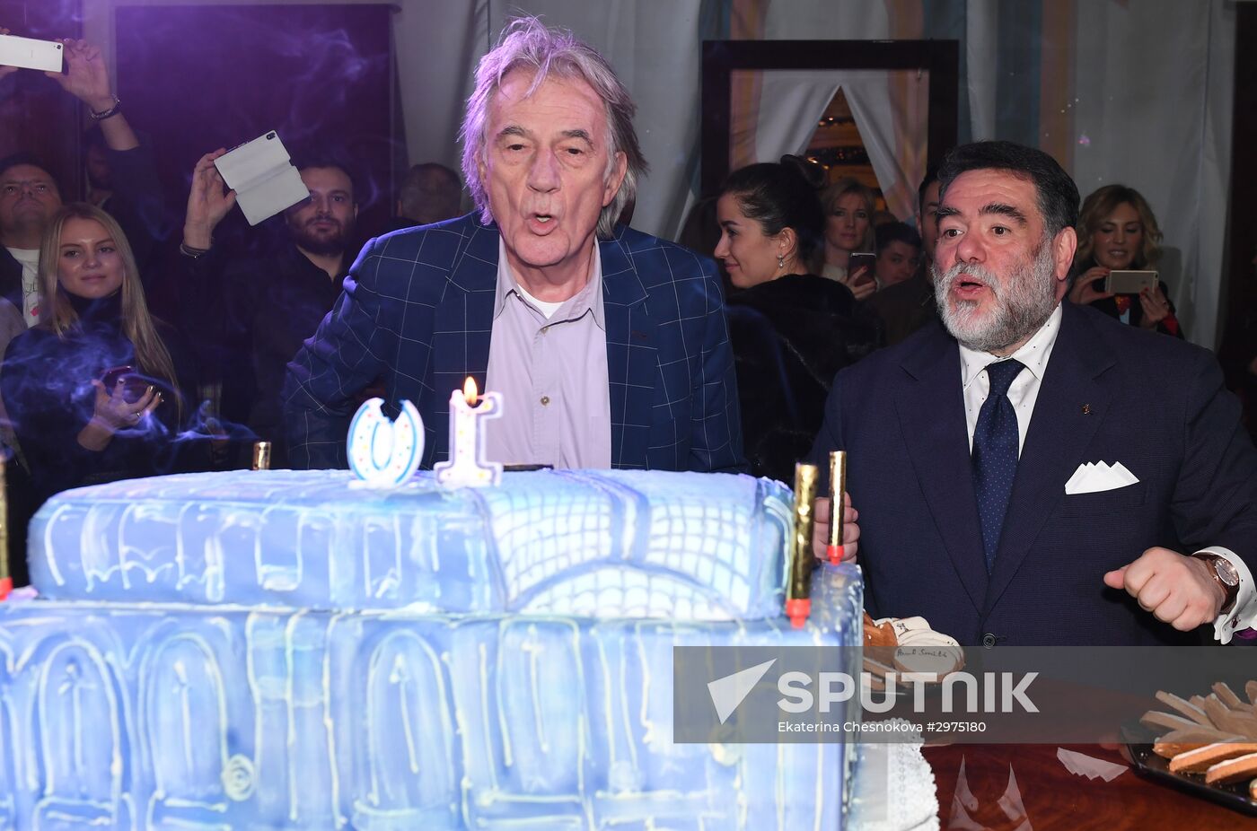 Anniversary of first Paul Smith store opening at Moscow's GUM