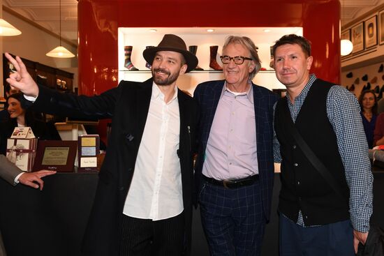 Anniversary of first Paul Smith store opening at Moscow's GUM