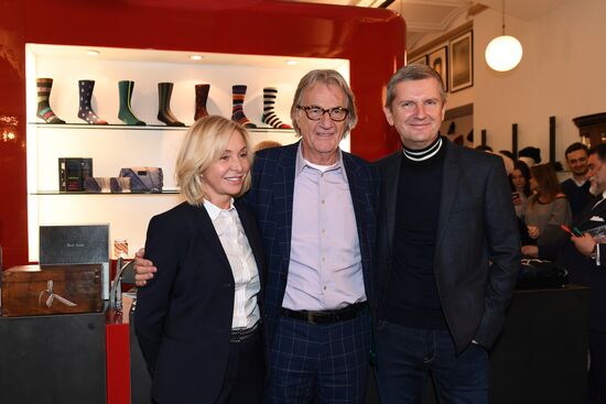Anniversary of first Paul Smith store opening at Moscow's GUM