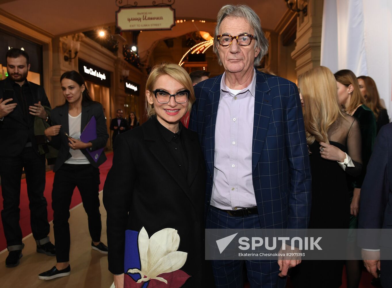 Anniversary of first Paul Smith store opening at Moscow's GUM