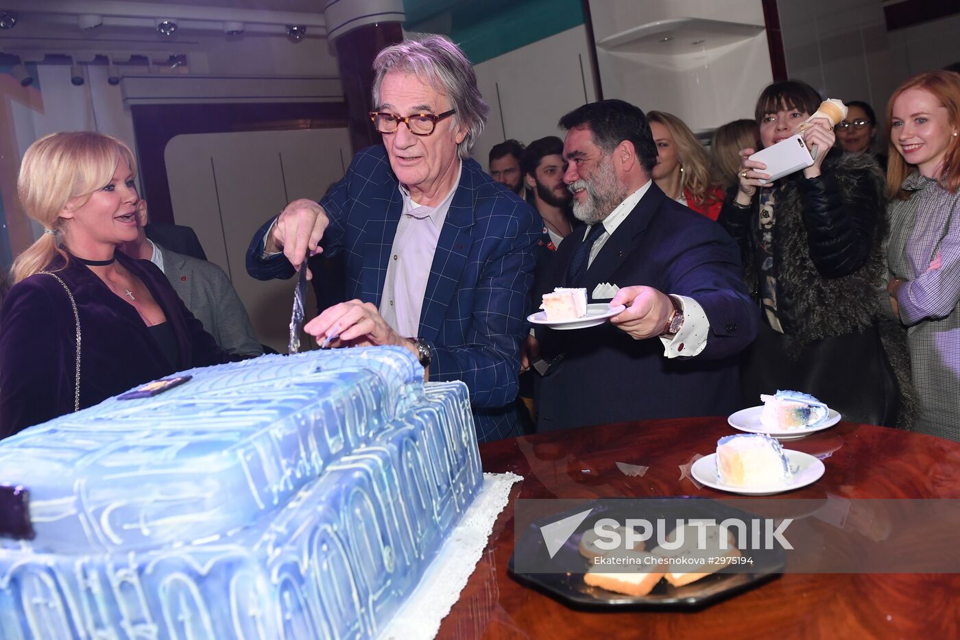 Anniversary of first Paul Smith store opening at Moscow's GUM