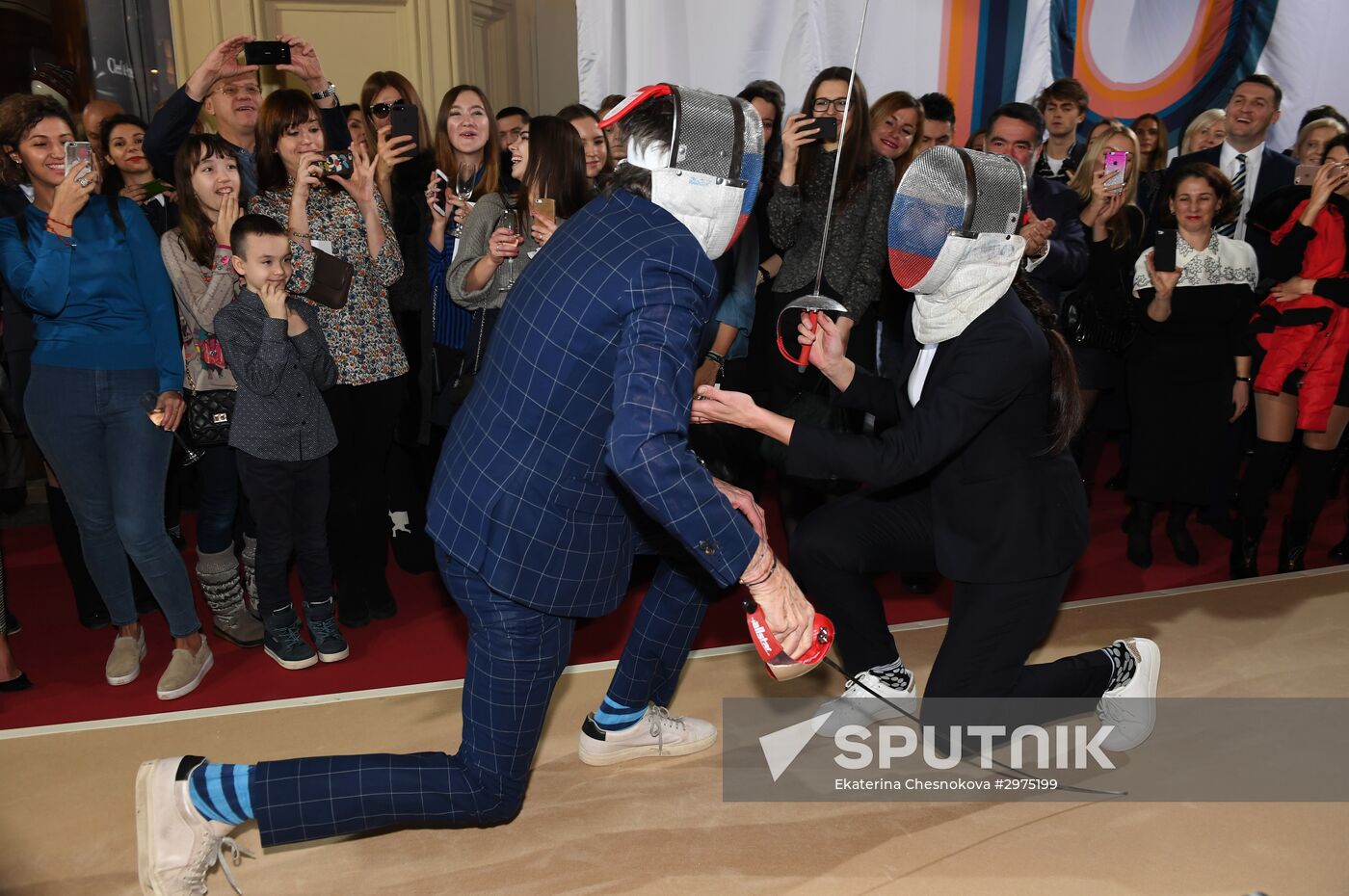 Anniversary of first Paul Smith store opening at Moscow's GUM