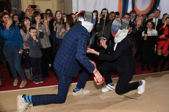 Anniversary of first Paul Smith store opening at Moscow's GUM