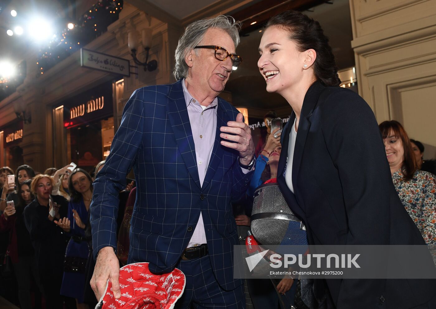 Anniversary of first Paul Smith store opening at Moscow's GUM