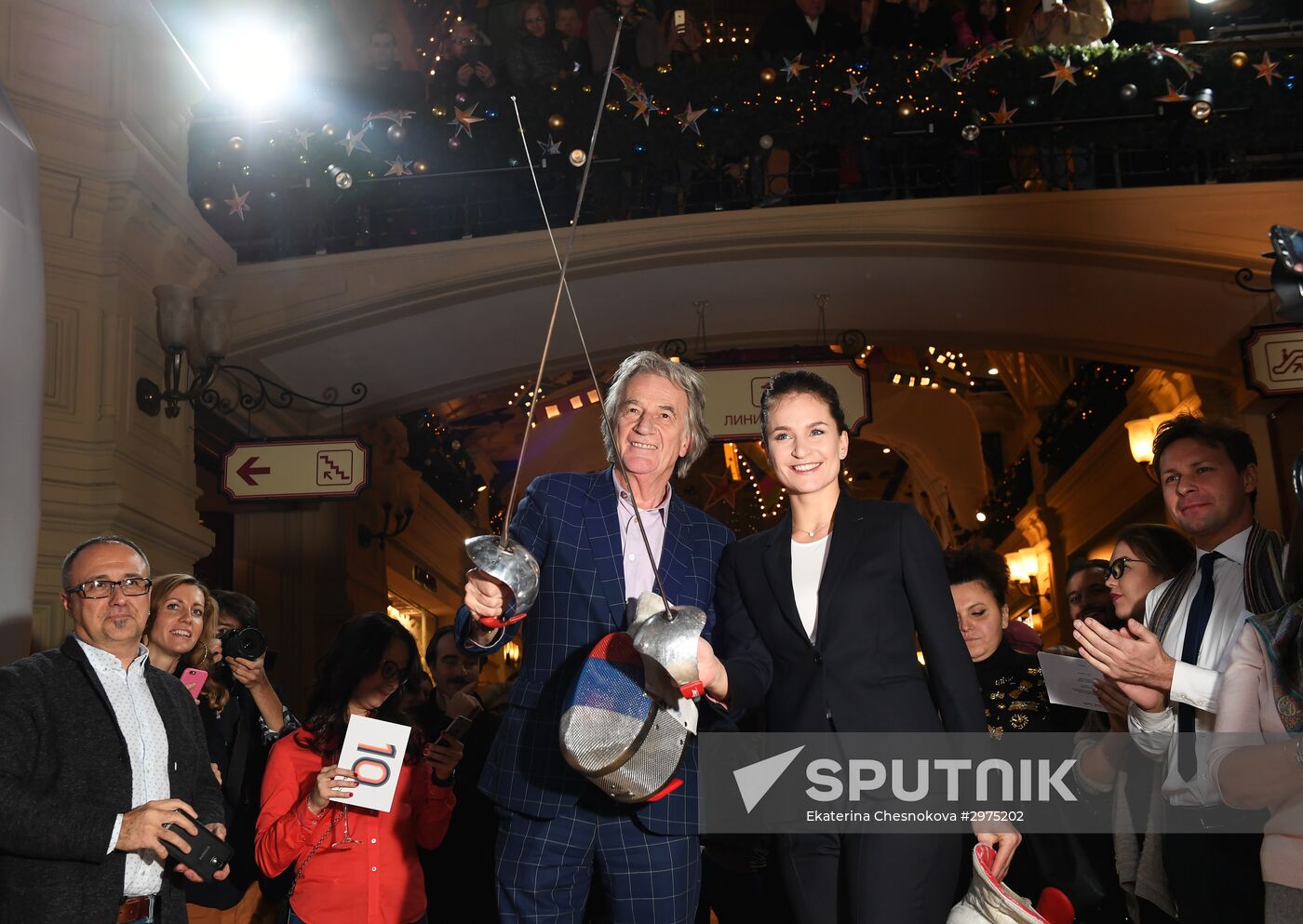 Anniversary of first Paul Smith store opening at Moscow's GUM