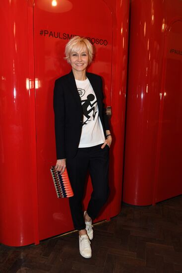 Anniversary of first Paul Smith store opening at Moscow's GUM