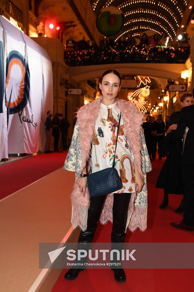 Anniversary of first Paul Smith store opening at Moscow's GUM