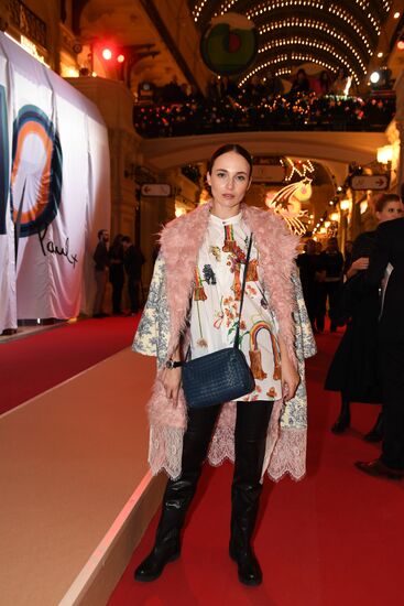 Anniversary of first Paul Smith store opening at Moscow's GUM