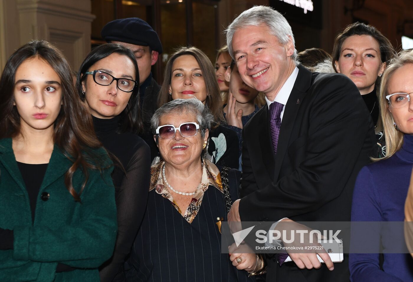 Anniversary of first Paul Smith store opening at Moscow's GUM