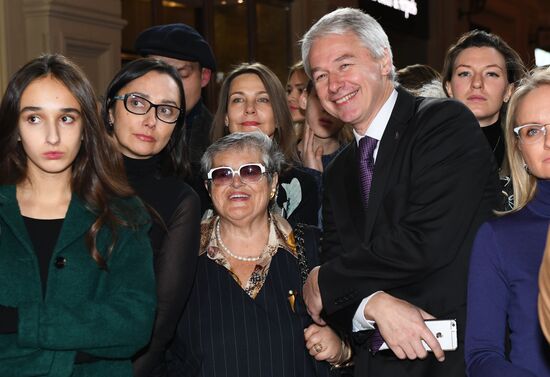 Anniversary of first Paul Smith store opening at Moscow's GUM