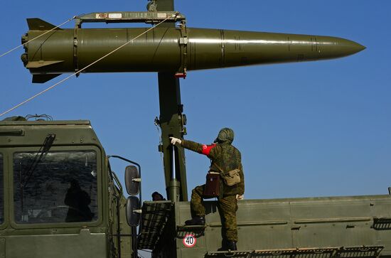 Missile and artillery units of the fifth army of Eastern Military District exercise in Primorski Krai