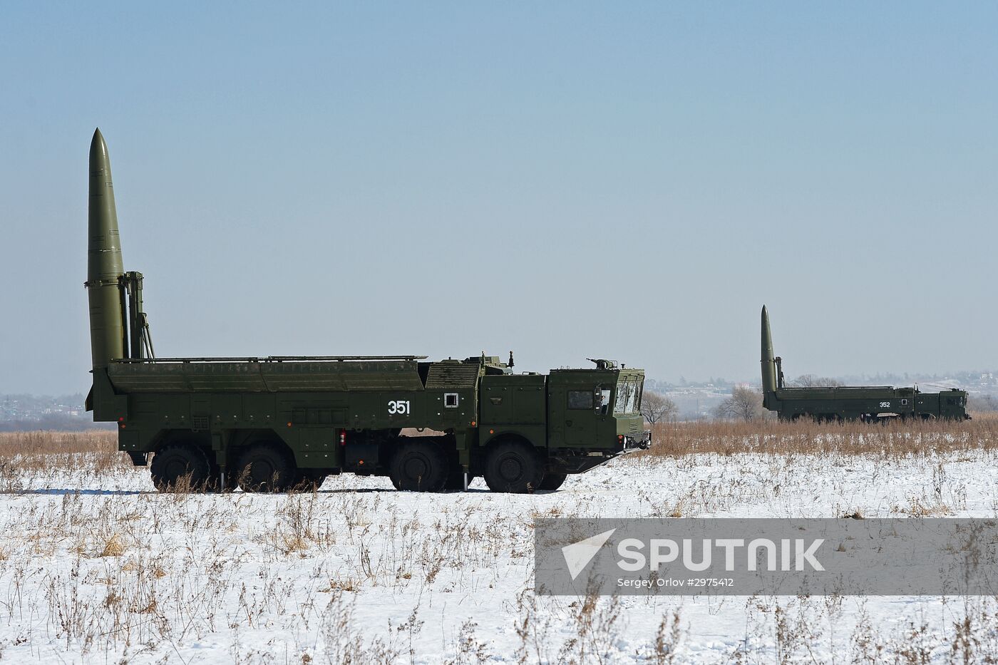 Missile and artillery units of the fifth army of Eastern Military District exercise in Primorski Krai