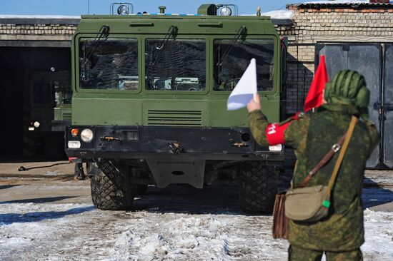 Missile and artillery units of the fifth army of Eastern Military District exercise in Primorski Krai