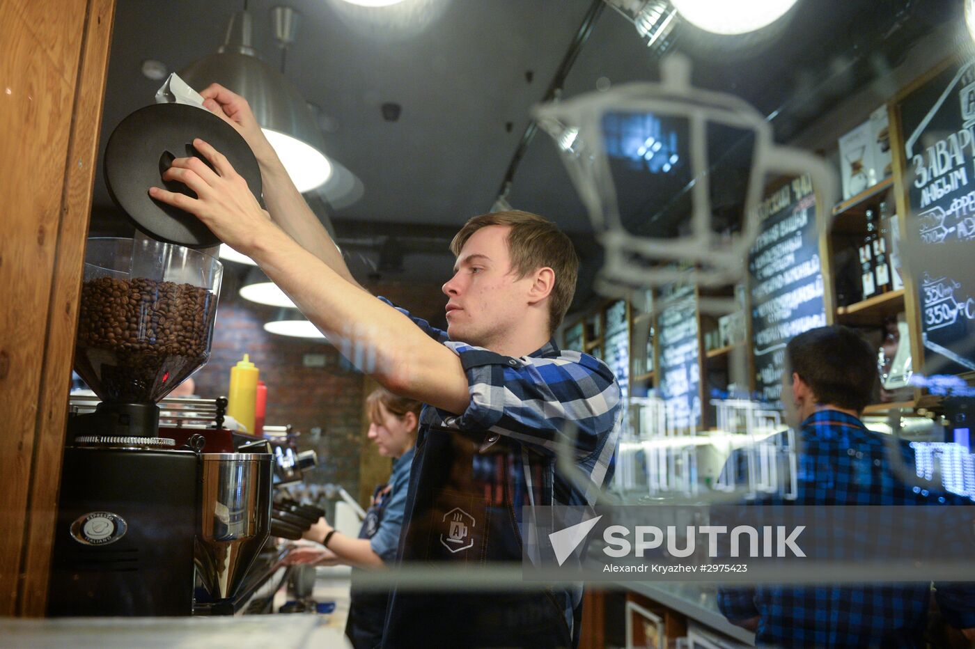 Russiano coffee appeared in Russian cafes