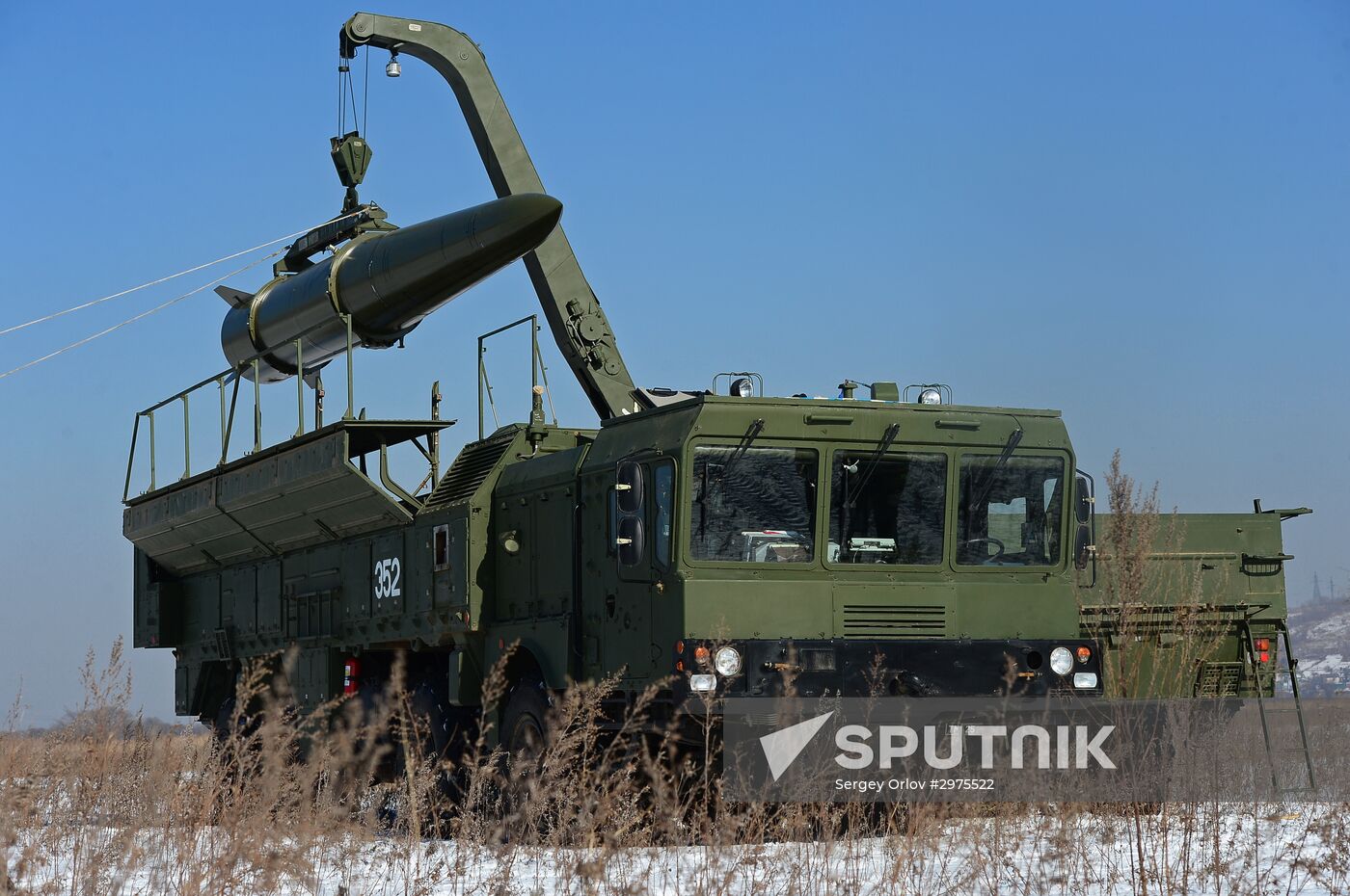Missile and artillery units of the fifth army of Eastern Military District exercise in Primorski Krai
