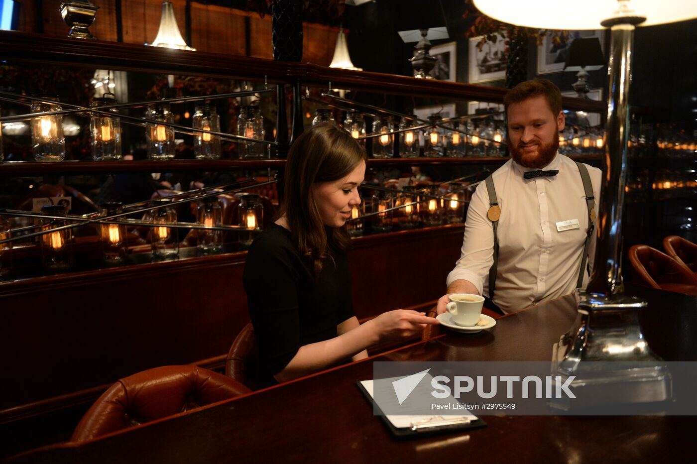 Russiano coffee appeared in Russian cafes