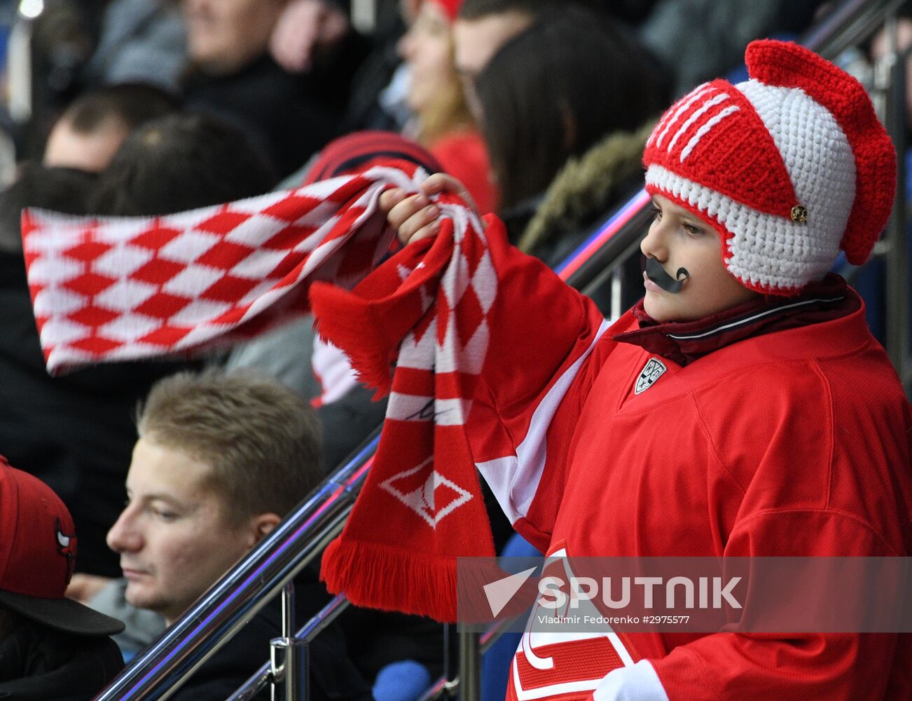 Ice hockey. KHL. Spartak vs. Salavat Yulaev