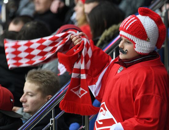 Ice hockey. KHL. Spartak vs. Salavat Yulaev