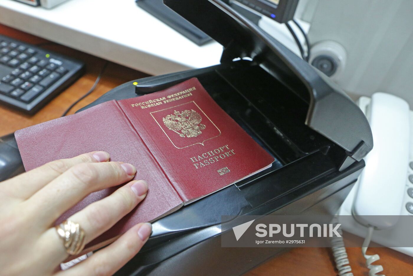 Mamonovo-Grzechotki border checkpoint in Kaliningrad Region