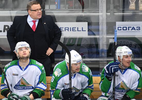Ice hockey. KHL. Spartak vs. Salavat Yulaev