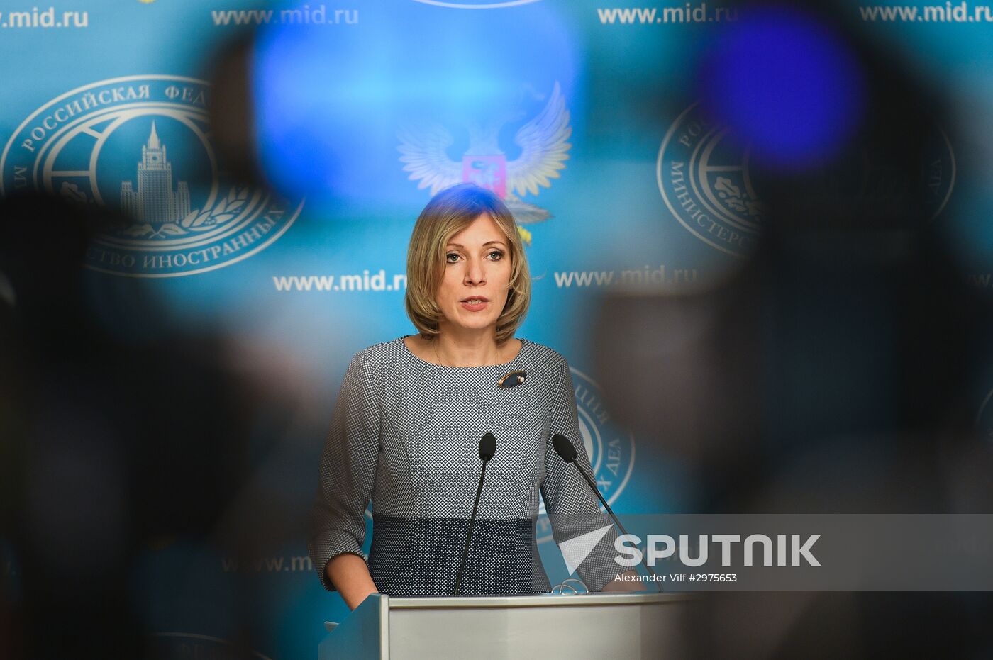 Briefing by Foreign Ministry Official Spokesperson Maria Zakharova