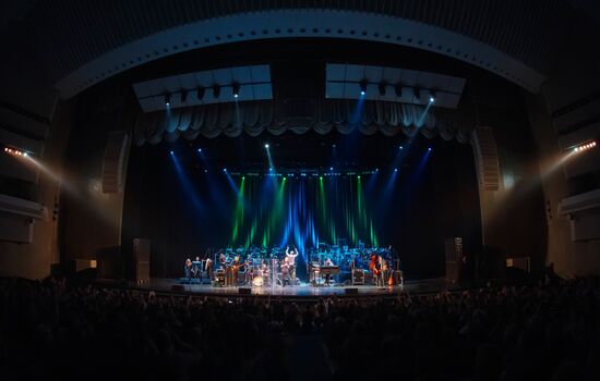 Deep Purple Ian Gillan gives concert in St. Petersburg