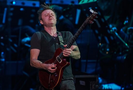Deep Purple Ian Gillan gives concert in St. Petersburg
