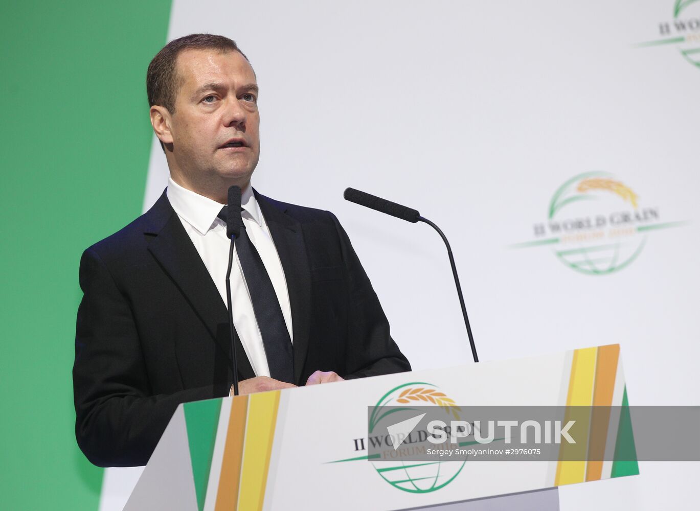 Prime Minister Medvedev attends 2nd World Grain Forum in Sochi