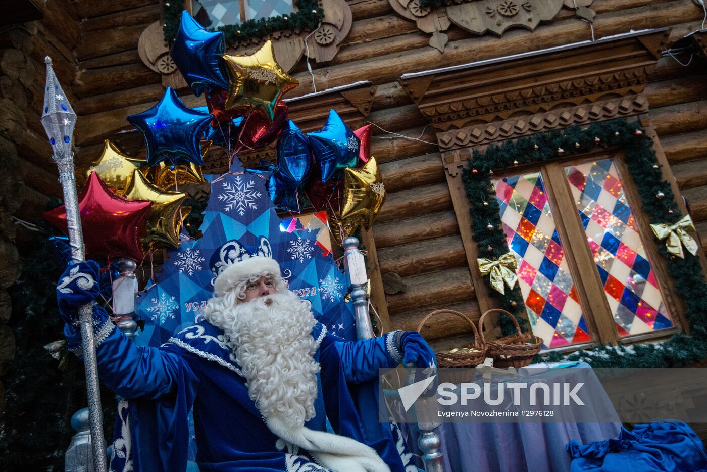 Father Frost celebrates birthday at his Moscow estate