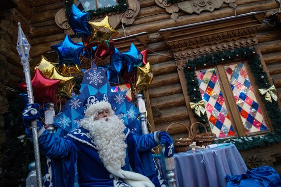 Father Frost celebrates birthday at his Moscow estate