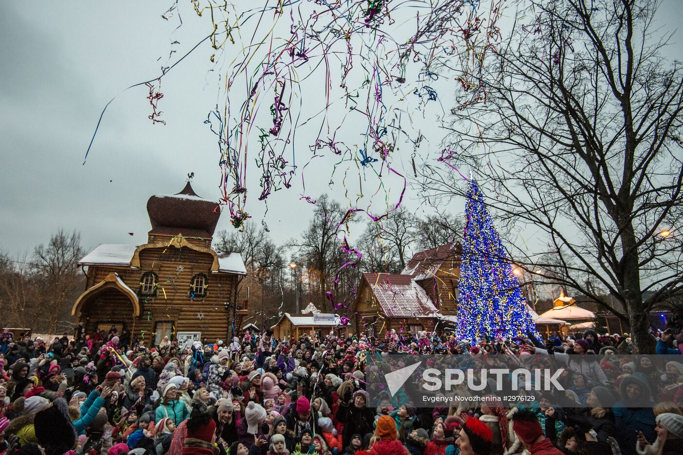 Father Frost celebrates birthday at his Moscow estate