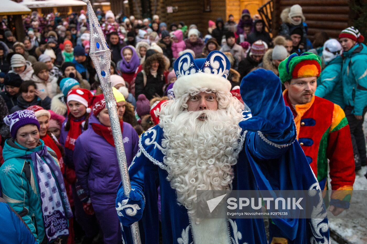 Father Frost celebrates birthday at his Moscow estate