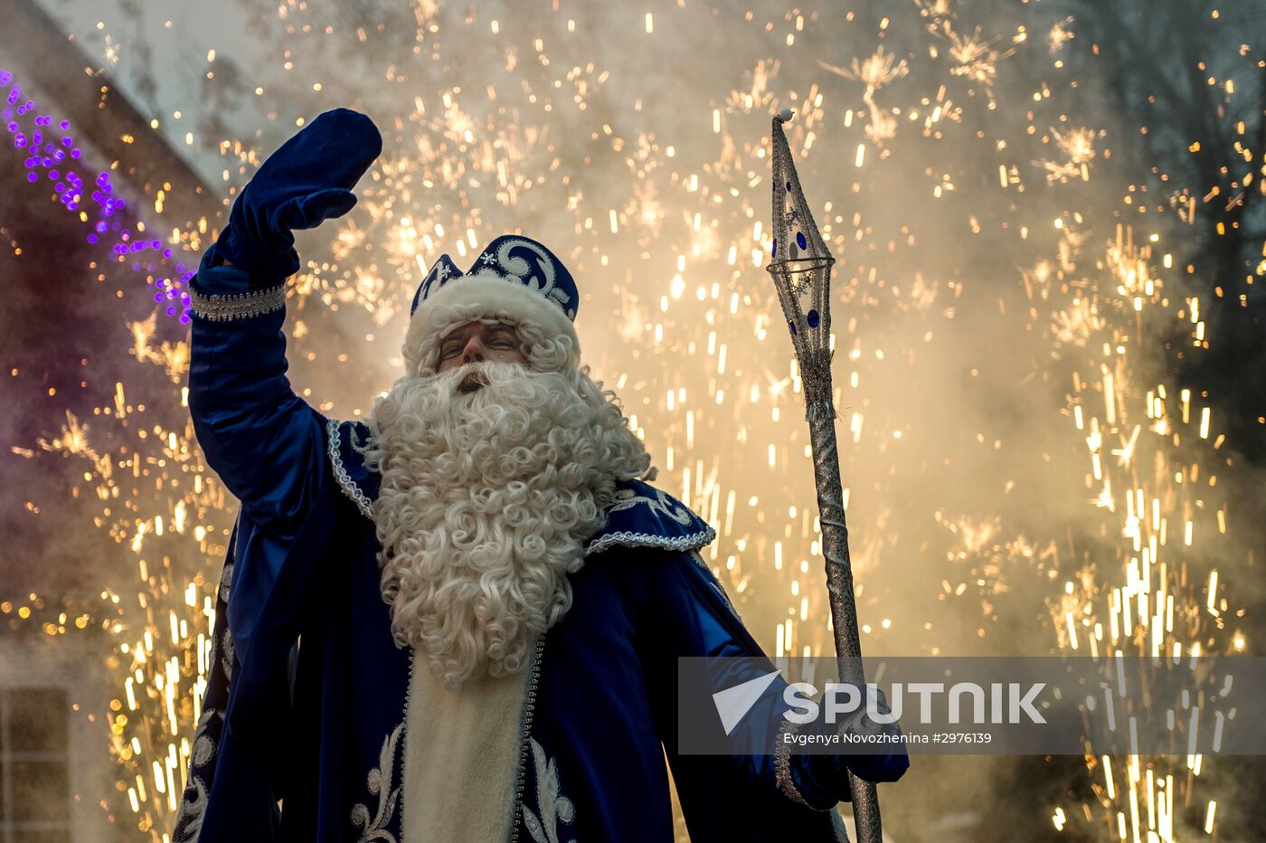 Father Frost celebrates birthday at his Moscow estate