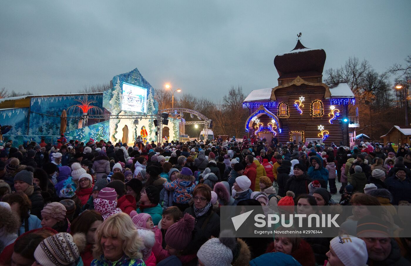 Father Frost celebrates birthday at his Moscow estate