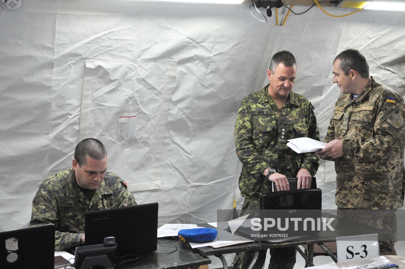 2016 Maple Arch international military exercise in Ukraine