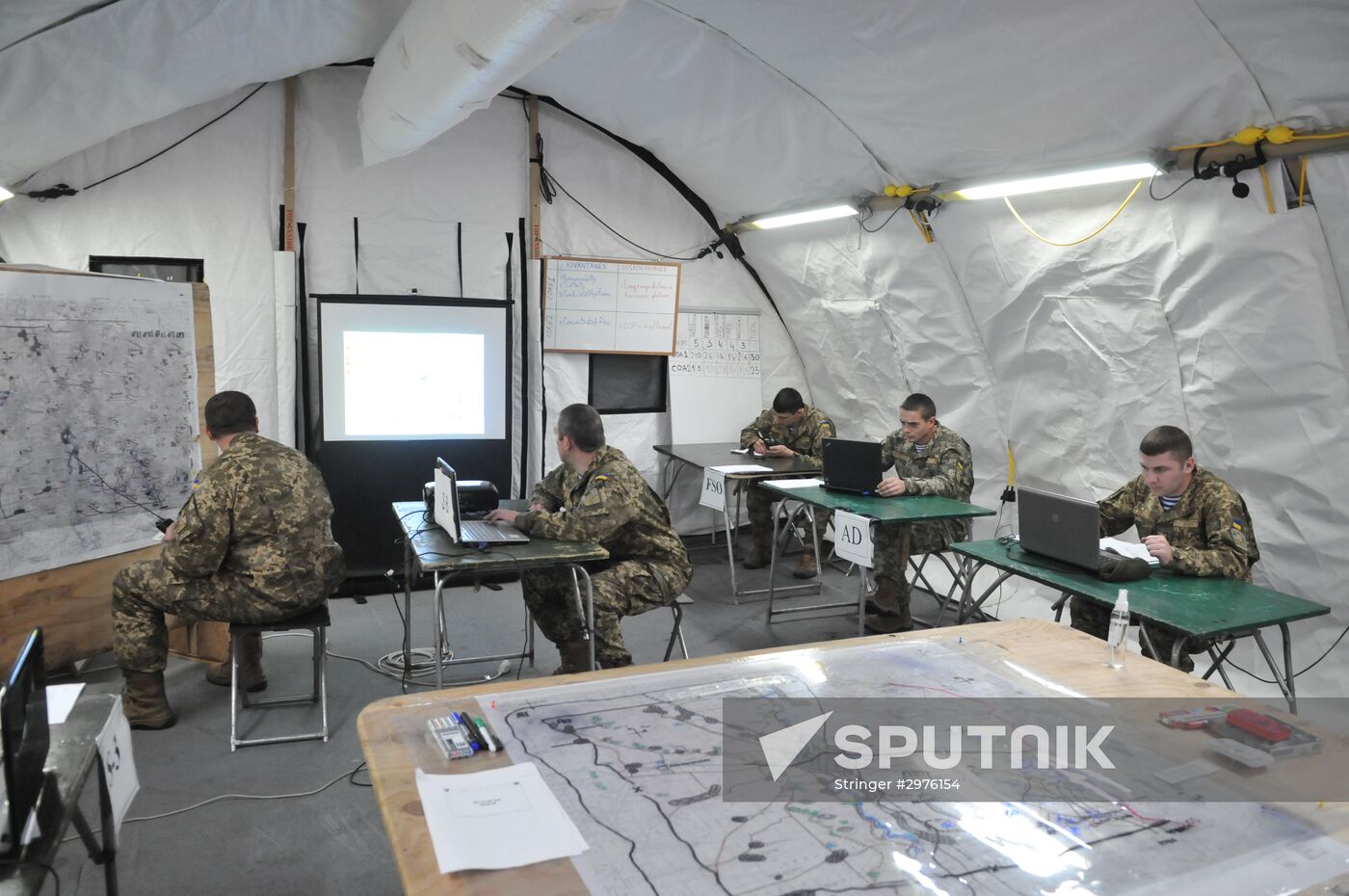 2016 Maple Arch international military exercise in Ukraine