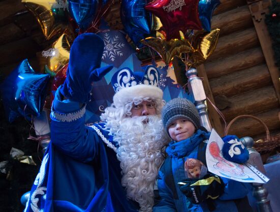 Father Frost celebrates birthday at his Moscow estate