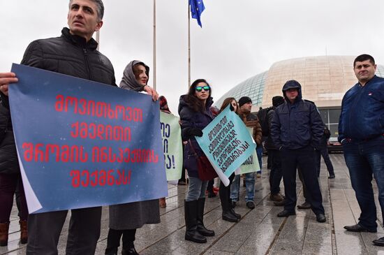 First session of parliament of new convocation in Georgia