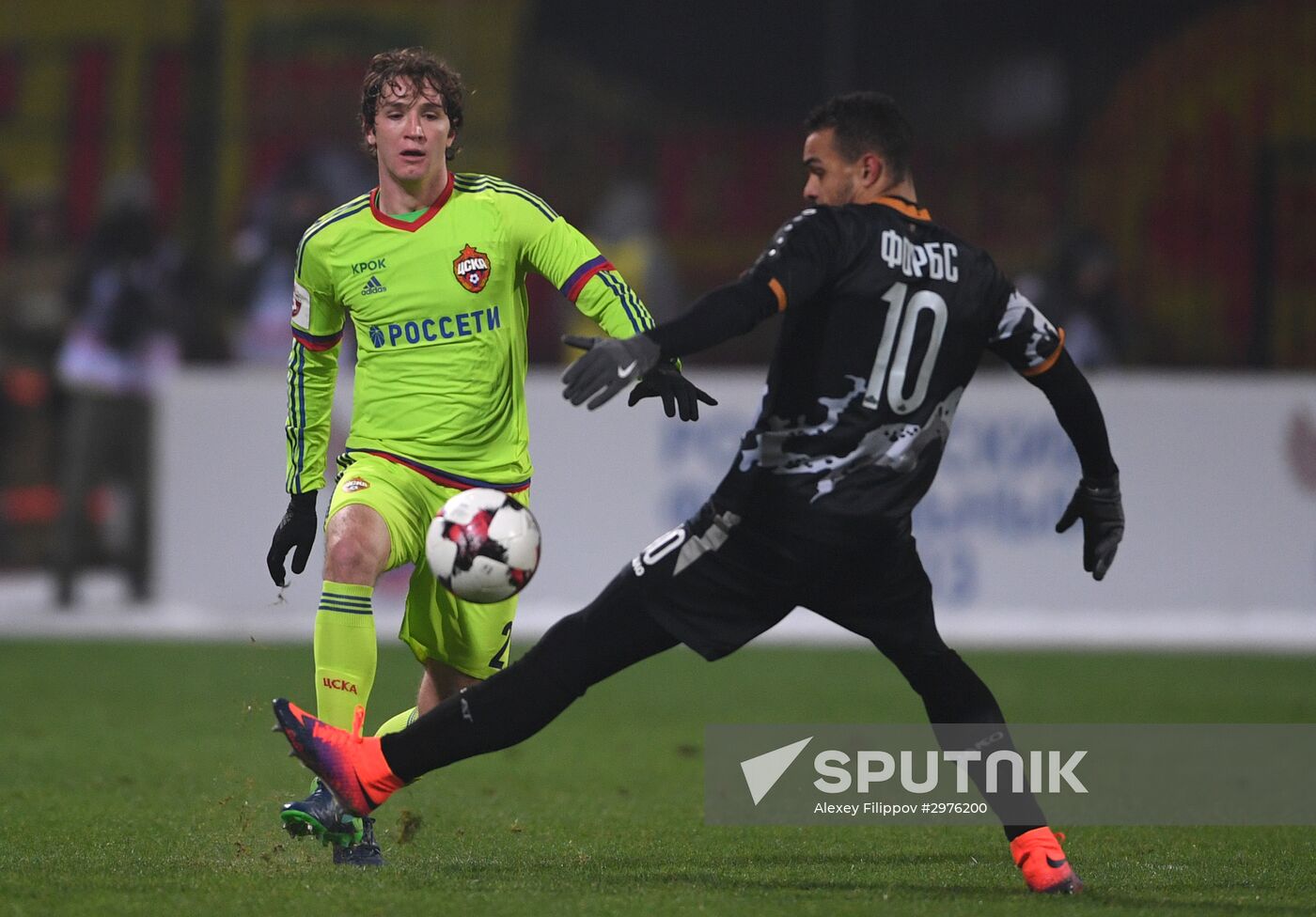 Football. RFPL. Arsenal vs CSKA