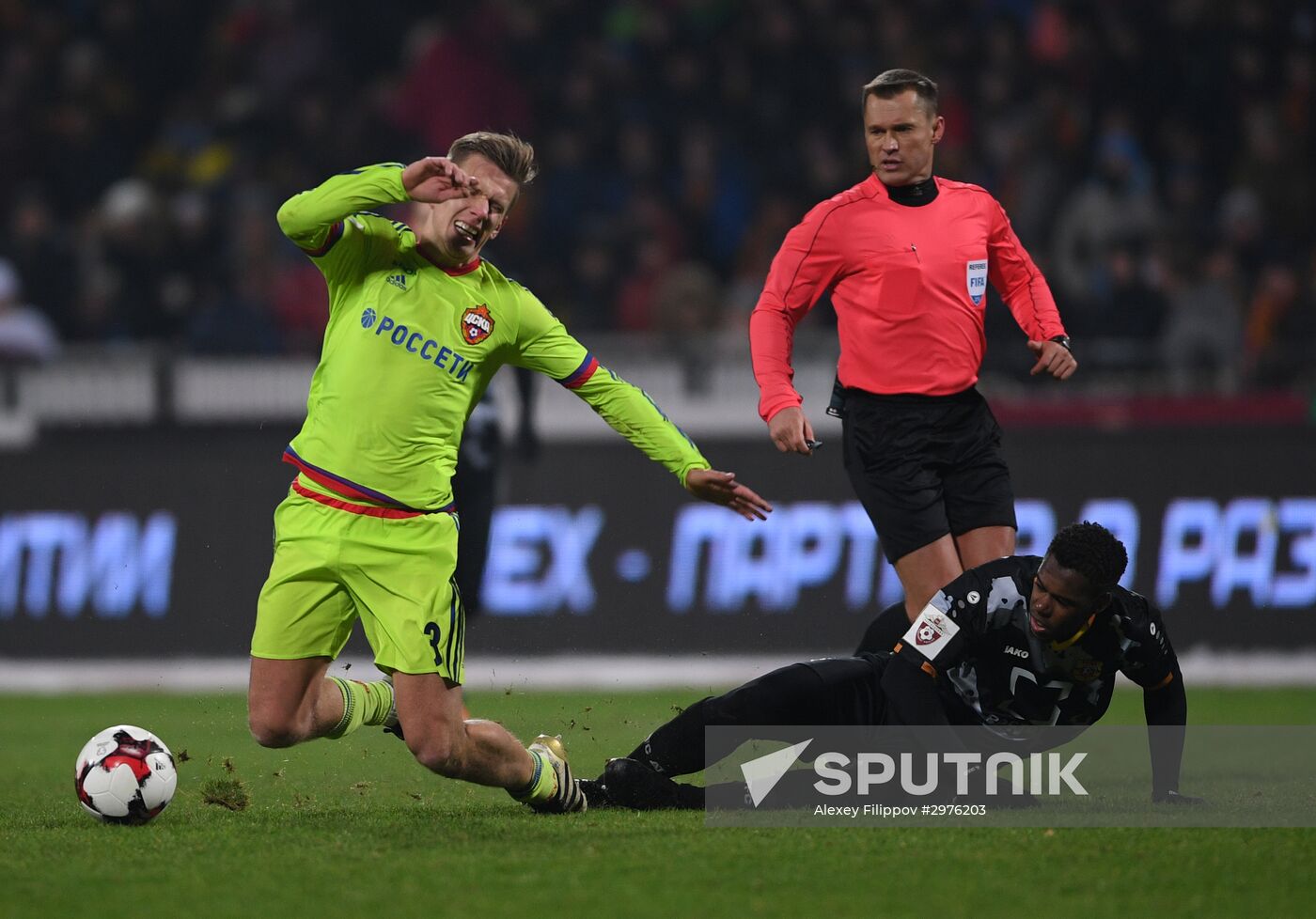 Football. RFPL. Arsenal vs CSKA