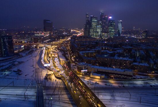 Third interchange circuit, Smaller Moscow Belt Railway and Moscow City