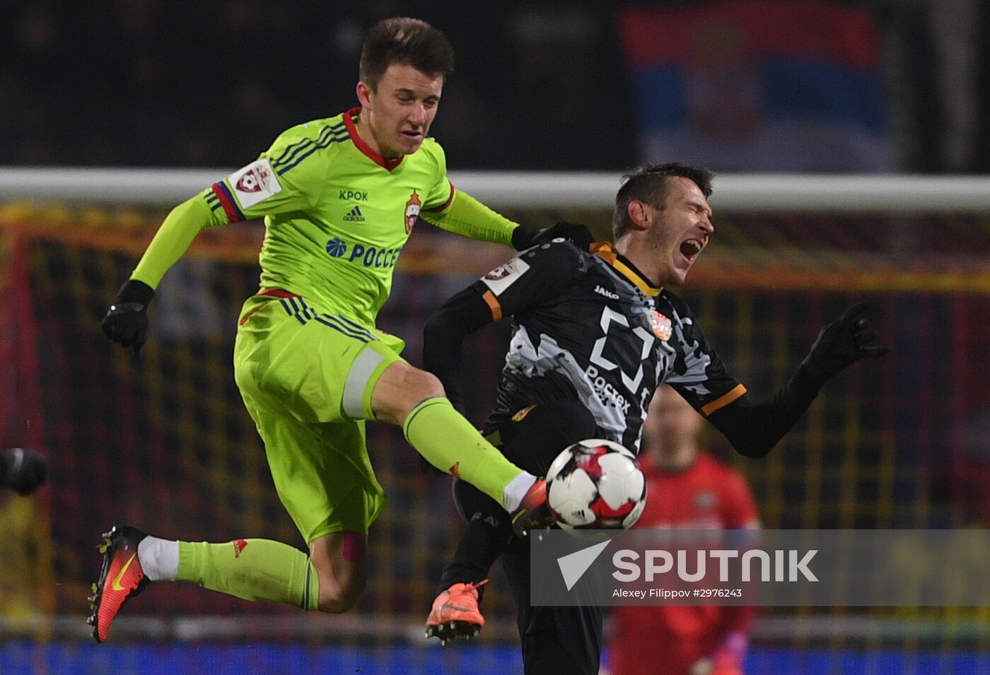 Football. RFPL. Arsenal vs CSKA