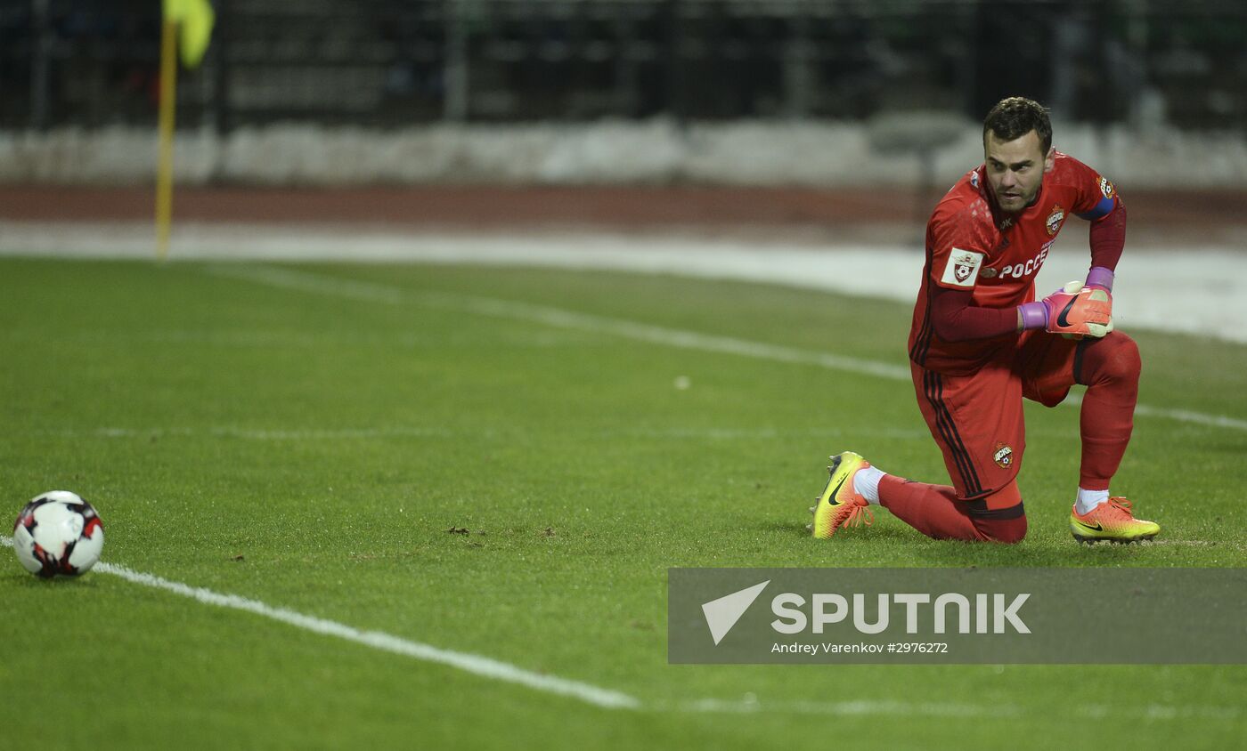Football. RFPL. Arsenal vs CSKA