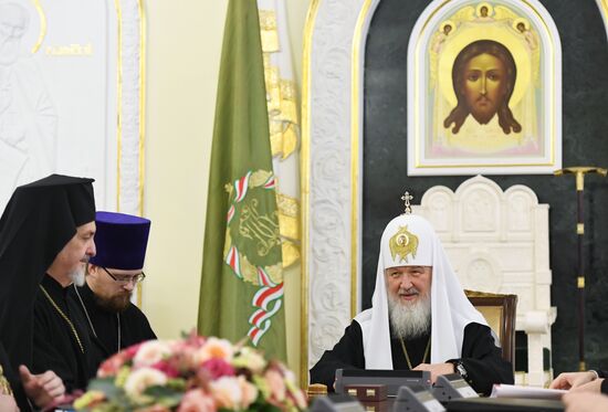 Patriarch of Moscow Kirill meets with heads of local Orthodox churches