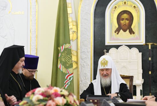Patriarch of Moscow Kirill meets with heads of local Orthodox churches