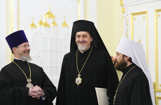 Patriarch of Moscow Kirill meets with heads of local Orthodox churches