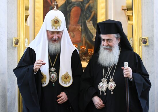 Patriarch of Moscow Kirill meets with heads of local Orthodox churches