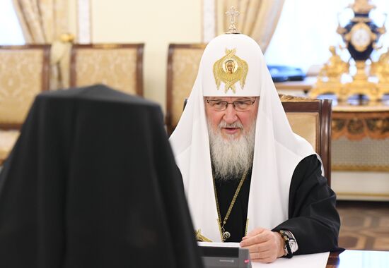 Patriarch of Moscow Kirill meets with heads of local Orthodox churches